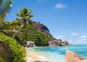 Tropical Beach, Seychelles Beach & Ocean Jigsaw Puzzle By Castorland