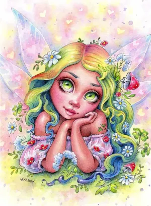 Dreamy Fae Fairy By Jacarou Puzzles