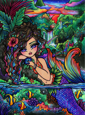 Maui Mermaid Mermaid By Jacarou Puzzles