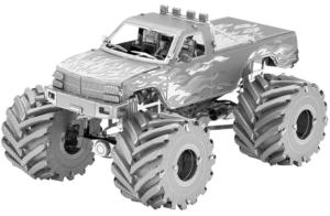 Monster Truck - Flames Vehicles Metal Puzzles By Metal Earth