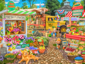 The Farmers Market Shopping By Vermont Christmas Company