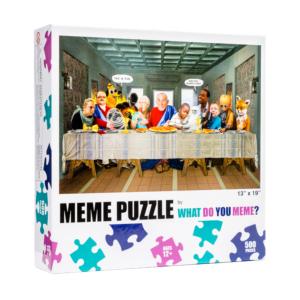 What Do You Meme Last Supper Puzzle Collage Jigsaw Puzzle By What Do You Meme LLC
