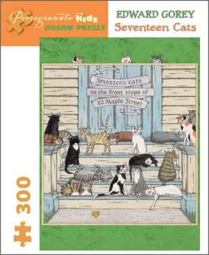 Seventeen Cats Cats By Pomegranate