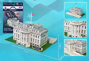 The White House United States 3D Puzzle By Daron Worldwide Trading