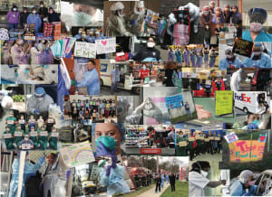 Front Line Workers by Steve Smith Collage By Hart Puzzles