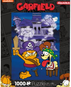 Garfield Halloween Pop Culture Cartoon Jigsaw Puzzle By Aquarius