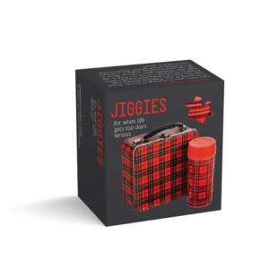 Mad for Plaid Jiggie Mini Puzzle Food and Drink Miniature Puzzle By Gibbs Smith
