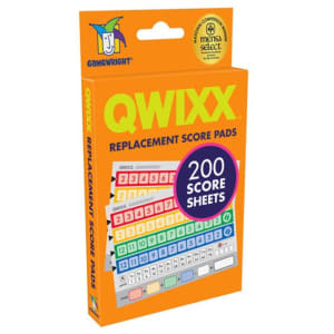 Qwixx Score Pads By Gamewright