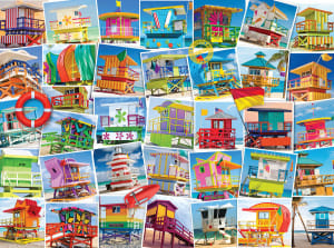 Lifeguard Posts Beach & Ocean By Eurographics