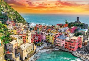 Vernazza, Liguria, Italy Beach & Ocean Jigsaw Puzzle By Trefl