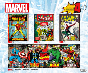 Marvel Comics Multipack Iron Man By Buffalo Games
