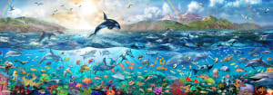 Ocean Panorama Fish By Anatolian