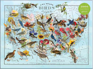 Wendy Gold State Birds United States By Galison