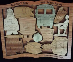 Teacher's Day Puzzle By Creative Crafthouse