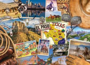 Texas Road Trip United States Jigsaw Puzzle By Eurographics