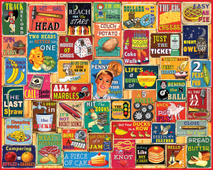 Things We Say by Steve Cameron Collage By White Mountain
