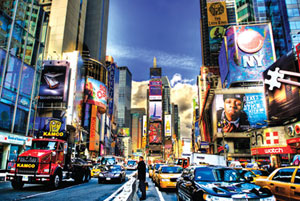 World's Smallest Jigsaw Puzzle -Times Square Mini Puzzle New York Miniature Puzzle By TDC Games