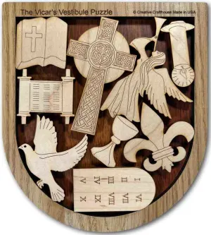 The Vicars Vestibule Puzzle By Creative Crafthouse