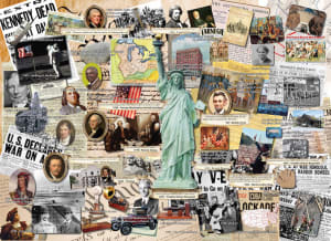 We The People Collage By Hart Puzzles