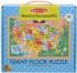 USA Map United States Children's Puzzles By MasterPieces