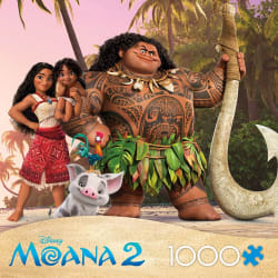 Moana 2, On the Beach - 1000 Piece Jigsaw Puzzle by Ceaco