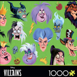 Villains Collage Faces Movies & TV