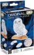 White Owl 3D Crystal Puzzle Birds 3D Puzzle
