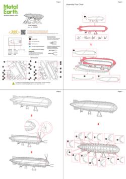 Graf Zeppelin Plane 3D Puzzle