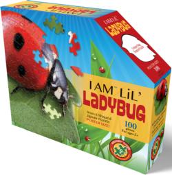 I Am Lil' Lady Bug Butterflies and Insects Shaped Puzzle
