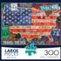 Travel the USA Patriotic Jigsaw Puzzle