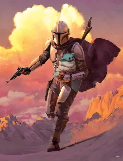Star Wars™ Mandalorian 4-in-1 Star Wars Multipack Puzzle Collector's Edition Disney