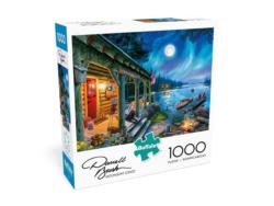 Moonlight Lodge Lakes & Rivers Jigsaw Puzzle