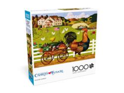 Rooster Express Farm Jigsaw Puzzle