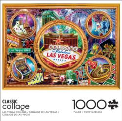 Las Vegas Collage Travel Jigsaw Puzzle