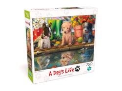 Puppy Dreams Dogs Jigsaw Puzzle