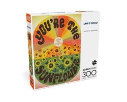 You're The Sunflower Quotes & Inspirational Jigsaw Puzzle
