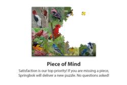 Birds of A Feather Birds Jigsaw Puzzle