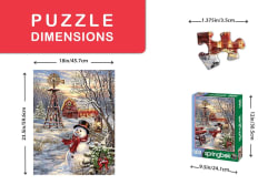Winter Windmill Farm Christmas