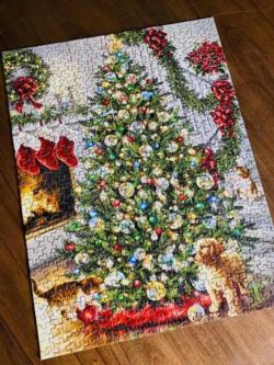 Christmas Pets Cats Jigsaw Puzzle