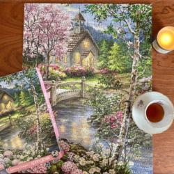 Spring Chapel, 500 Pieces, Springbok | Puzzle Warehouse