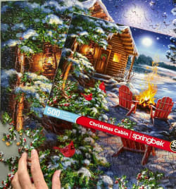 Christmas Cabin Winter