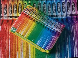 Crayola Dripping in Color Collage