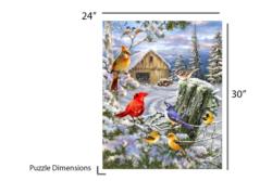 Frosty Morning Song Farm Jigsaw Puzzle