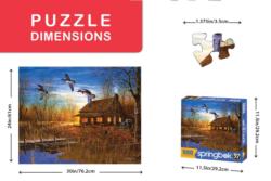 Duck Lodge Cabin & Cottage Jigsaw Puzzle