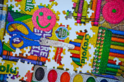 Crayola Artist's Table Collage