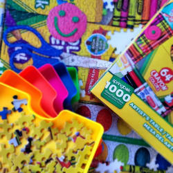 Crayola Artist's Table Collage