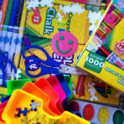 Crayola Artist's Table Collage