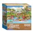 Home Country  - The Americana Lighthouse Jigsaw Puzzle