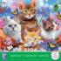 Christmas Cat Stamps Collage Jigsaw Puzzle By Vermont Christmas Company