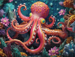 Octopus Textured Sea Life